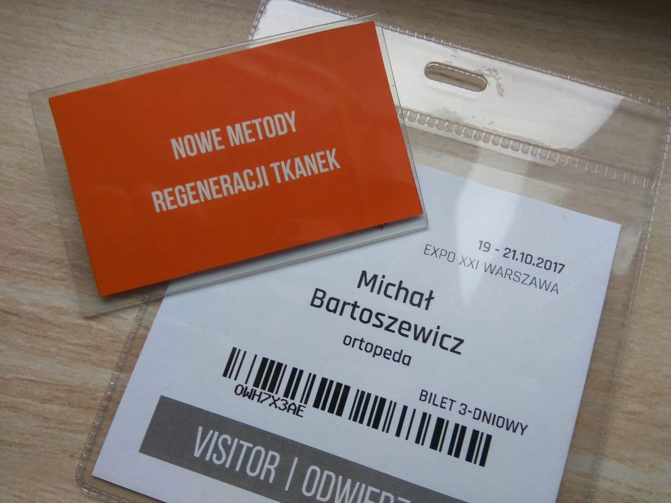 Materiały dotyczące sympozjum Nowe metody regeneracji tkanek